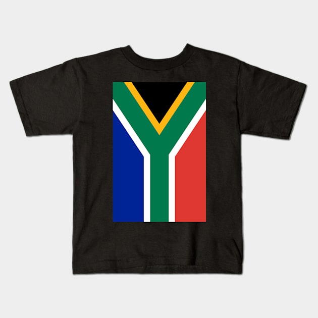 South Africa Flag Kids T-Shirt by Historia